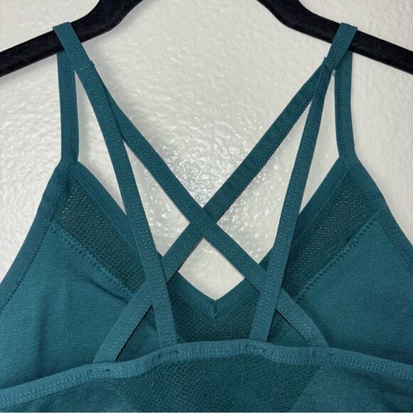 NWT Ryka Strappy Sports Bra-Size Women's Size Large Deep Green - Picture 10 of 13